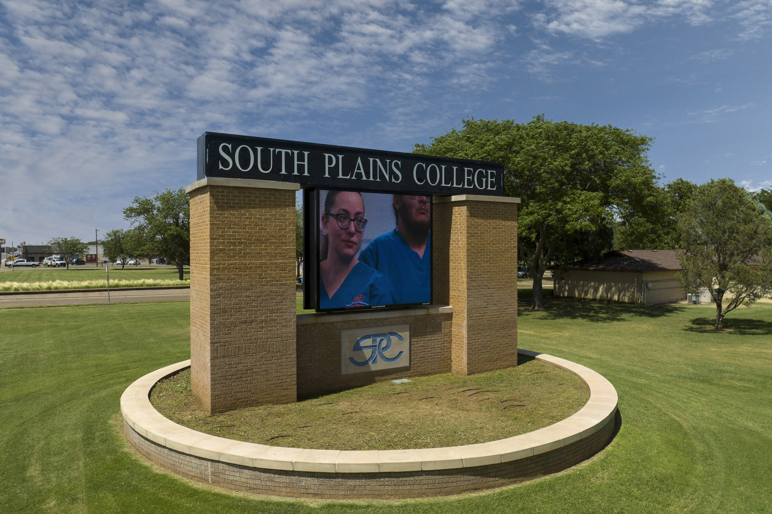 South Plains College Entrance